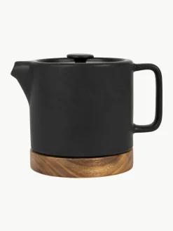 Kleine theepot Nordika met acaciahouten basis, 700 ml^Westwing Online