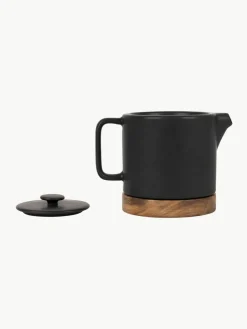 Kleine theepot Nordika met acaciahouten basis, 700 ml^Westwing Online