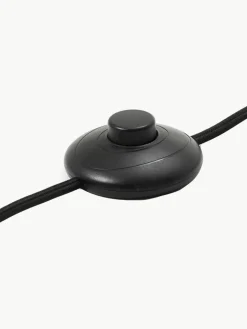 Kleine tripod vloerlamp Woodrow van rotan^Westwing New