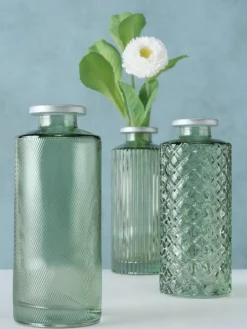 Kleine vazen Adore van glas, set van 3^Westwing Online