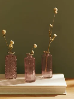 Kleine vazen Adore van glas, set van 3^Westwing Outlet