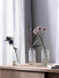 Kleine vazen Adore van glas, set van 3^Westwing Hot