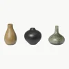 Kleine vazen Komo, set van 3^ferm LIVING Hot