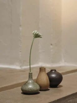 Kleine vazen Komo, set van 3^ferm LIVING Hot