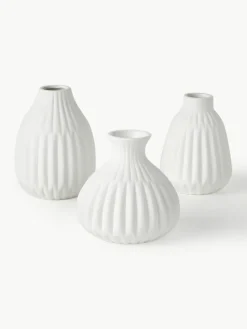 Kleine vazen Palo van porselein, set van 3^Westwing Collection Sale
