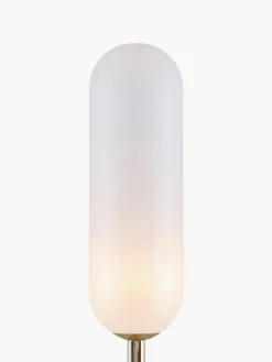 Kleine vloerlamp Curve met marmeren voet^Houseof New