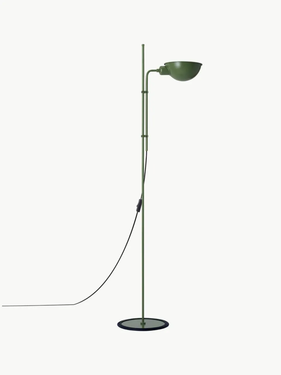 Kleine vloerlamp Funiculí met verstelbare lampenkap^Marset Discount