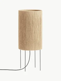 Kleine vloerlamp RO van jute^Made By Hand Outlet