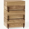 Kleine wandkast Stack van eikenhout^Kristina Dam Online