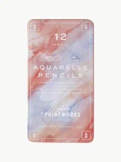 Kleurpotloden Aquarelle, 12-delig^Printworks Clearance