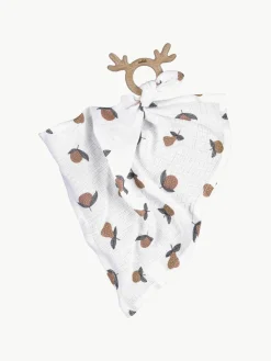 Knuffeldeken Cuddly met bijtring, handgemaakt^Westwing Online