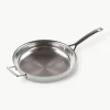 Koekenpan Move met tegengreep van 3-laags roestvrij staal^LE CREUSET Sale