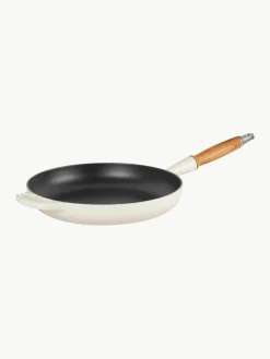 Koekenpan Signature Collection uit gietijzer met houten handvat^LE CREUSET Outlet