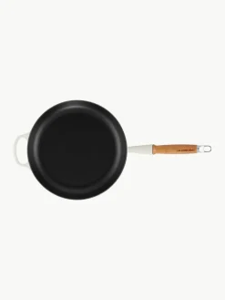 Koekenpan Signature Collection uit gietijzer met houten handvat^LE CREUSET Outlet