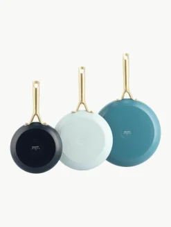Koekenpannen Shades met antiaanbaklaag, set van 3^GreenPan Fashion