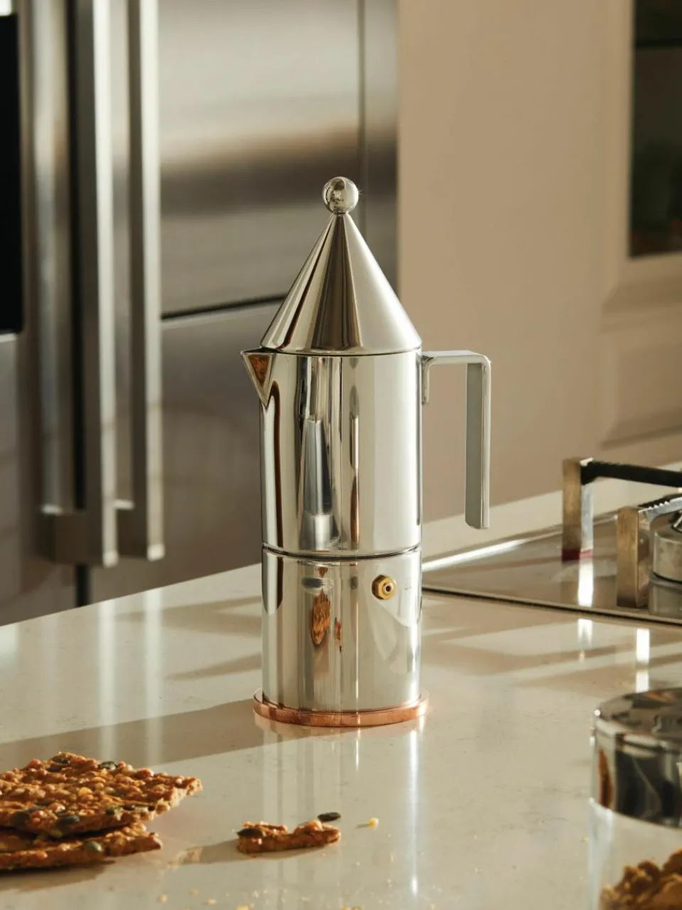 Koffiezetapparaat La Conica voor zes kopjes^ALESSI New