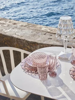 Kommen Jellies met structuurpatroon, 4 stuks^Kartell Best