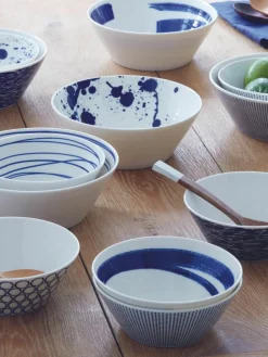 Kommen Pacific blauw van porselein, set van 6^ROYAL DOULTON Sale