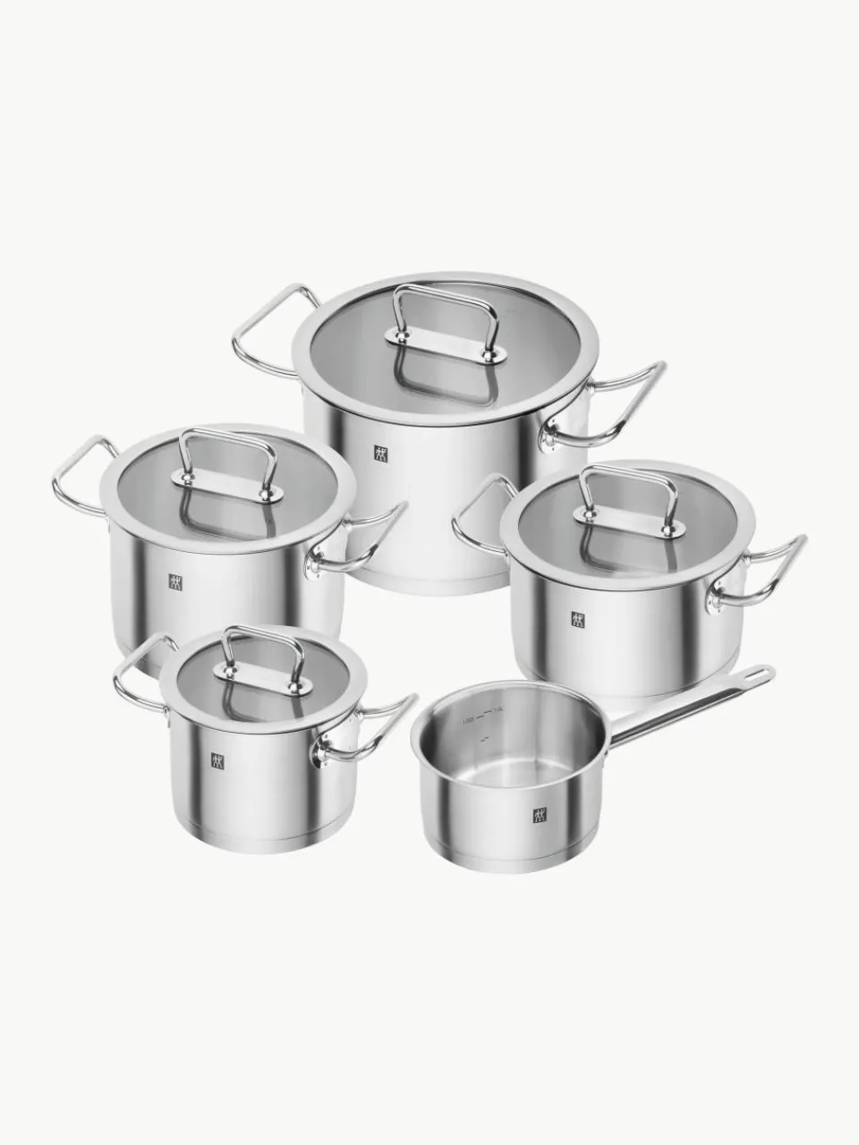 Kookpannen Pro van roestvrij staal, set van 5^ZWILLING Sale