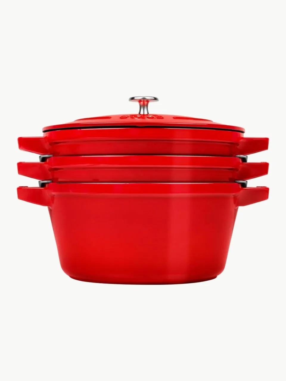 Kookpotten La Cocotte uit gietijzer, set van 3^Staub New
