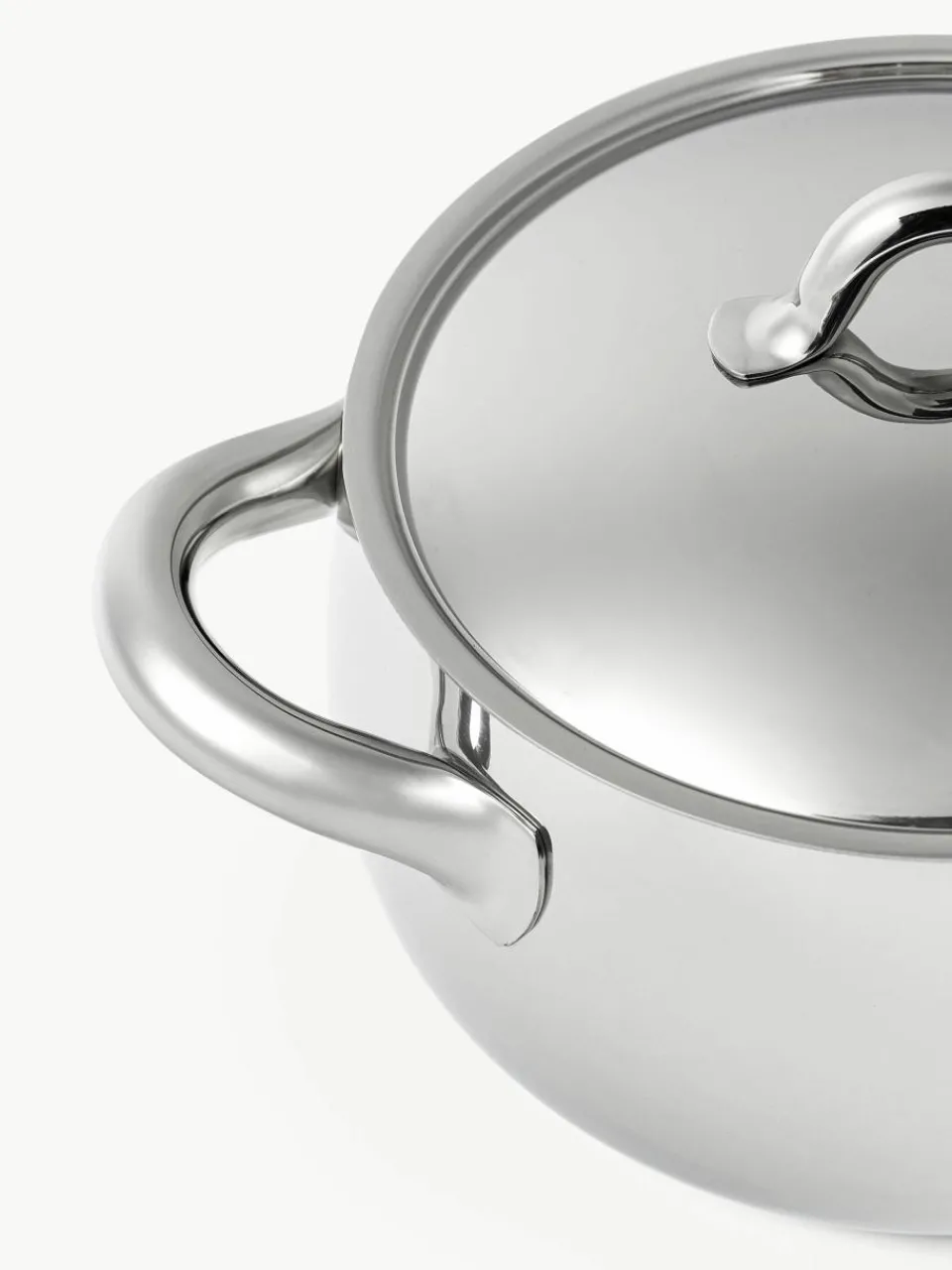 Kookpotten Mami van roestvrij staal, set van 7^ALESSI Fashion
