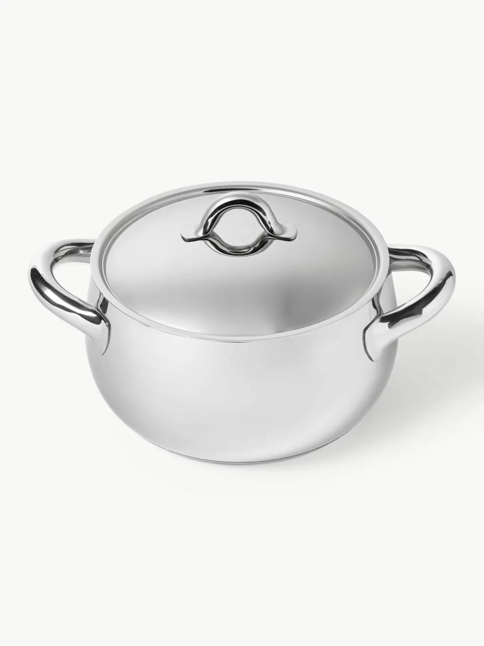 Kookpotten Mami van roestvrij staal, set van 7^ALESSI Fashion