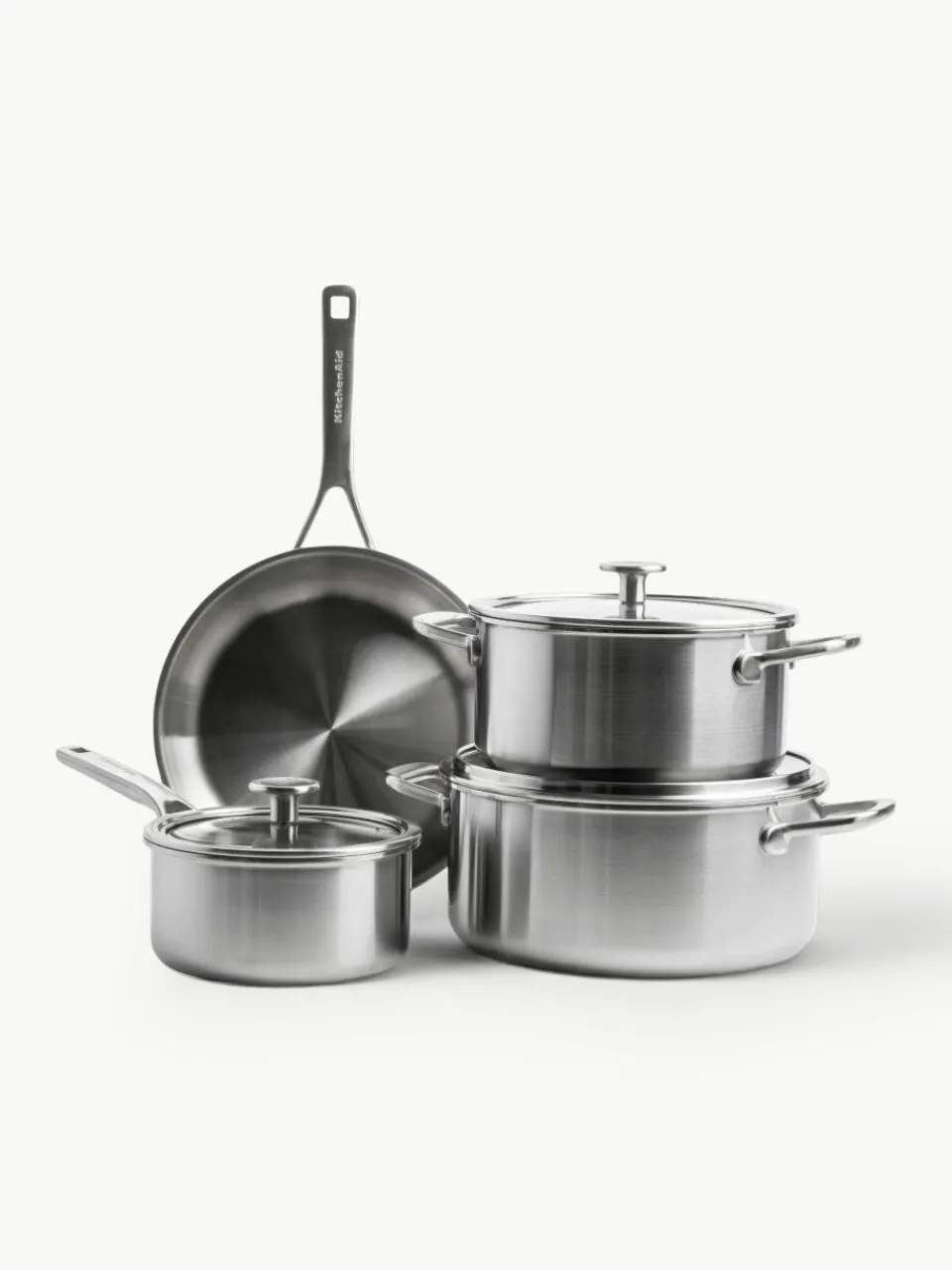 Kookset met 3 lagen, 7-delig^KitchenAid Discount