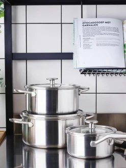 Kookset met 3 lagen, 7-delig^KitchenAid Discount