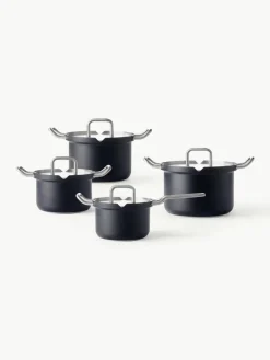 Kookset Q-Linair van RVS, 4-delig^BK New