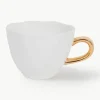 Kopje Good Morning met goudkleurige handvat^Urban Nature Culture Fashion