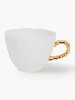 Kopje Good Morning met goudkleurige handvat^Urban Nature Culture Fashion