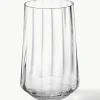 Kristalglazen waterglazen Bernadotte met groefstructuur, 6 stuks^GEORG JENSEN Fashion