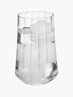 Kristalglazen waterglazen Bernadotte met groefstructuur, 6 stuks^GEORG JENSEN Fashion