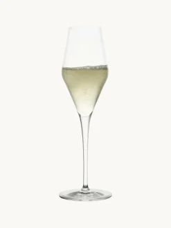 Kristallen champagneglazen Quatrophil, 6 stuks^Stölzle Lausitz Best
