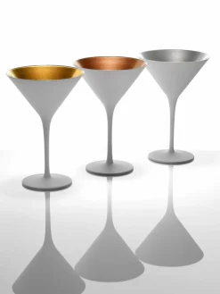 Kristallen cocktailglazen Elements, 6 stuks^Stölzle Lausitz New