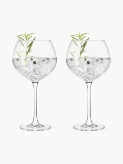Kristallen gin glazen Gin, 2 stuks^LEONARDO Hot