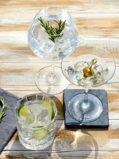 Kristallen gin glazen Gin, 2 stuks^LEONARDO Hot