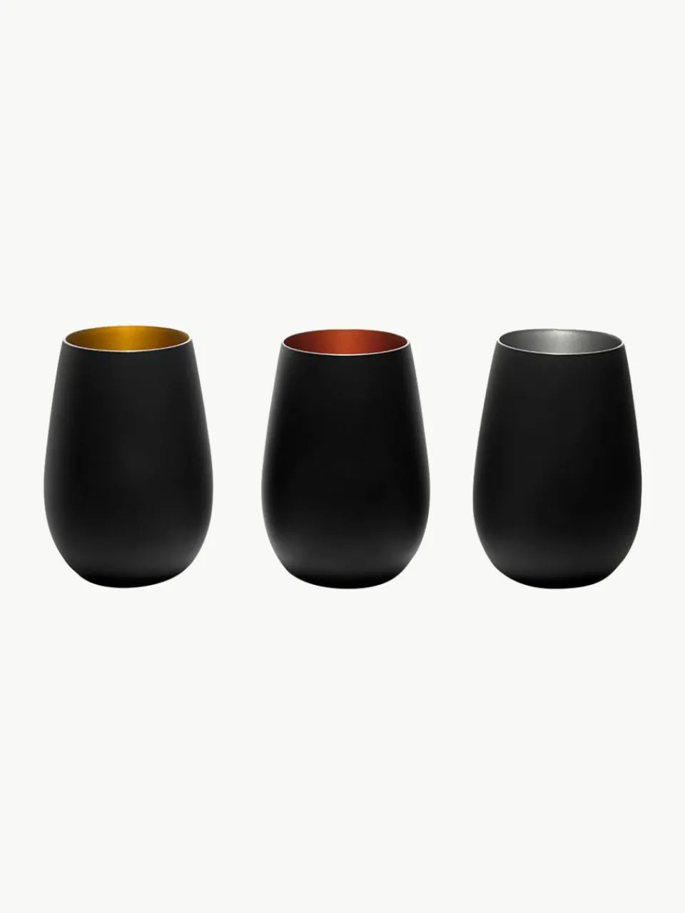Kristallen longdrinkglazen Elements, 6 stuks^Stölzle Lausitz New