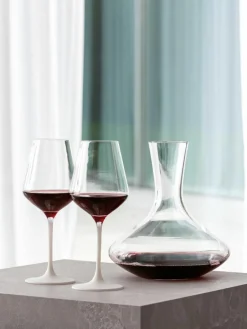 Kristallen rode wijnglazen Manufacture Rock, 4 stuks^Villeroy & Boch Fashion