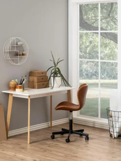 Kunstleren bureaustoel Batilda, in hoogte verstelbaar^Westwing New