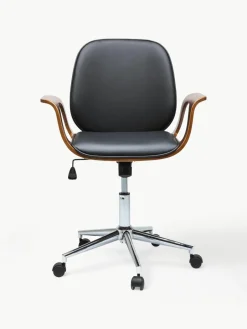 Kunstleren bureaustoel Patron, in hoogte verstelbaar^Kare Design Fashion
