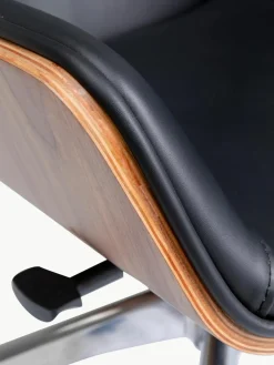 Kunstleren bureaustoel Rouven, in hoogte verstelbaar^Kare Design Outlet