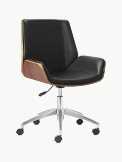 Kunstleren bureaustoel Rouven, in hoogte verstelbaar^Kare Design Hot