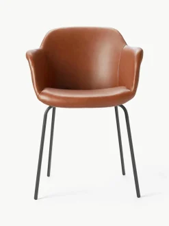 Kunstleren fauteuil Fiji met smalle zitvlak^Westwing Collection Outlet