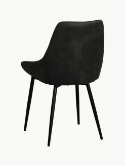Kunstleren gestoffeerde stoelen Sierra, 2 stuks^Rowico Outlet