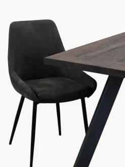 Kunstleren gestoffeerde stoelen Sierra, 2 stuks^Rowico Outlet