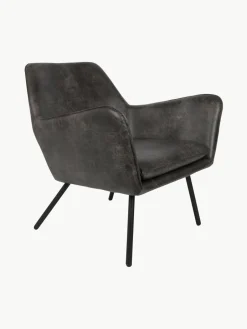 Kunstleren loungefauteuil Bon^Westwing Fashion