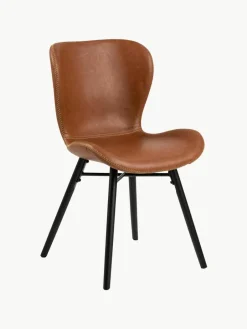 Kunstleren stoelen Batilda, 2 stuks^Westwing Hot