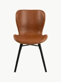 Kunstleren stoelen Batilda, 2 stuks^Westwing Hot