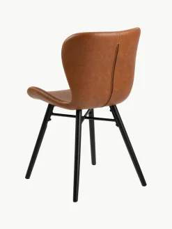 Kunstleren stoelen Batilda, 2 stuks^Westwing Hot